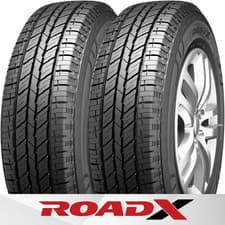 Image of X2 235/60R18 107H XL ROADX RXQUEST HT01 M+S 4X4 TYRES PAIR - C RATINGS