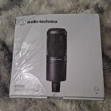 Image of Audio Technica AT-2020 Cardioid Condenser Microphone for Studio - AT2020 XLR