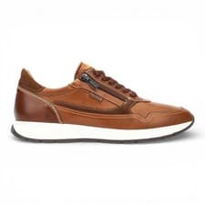 Image of Pikolinos Getafe Men's Brown Leather Easy Wear Breathable Comfort Trainers Shoes
