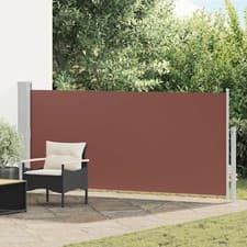 Image of Garden Retractable Deck Side Awning Screen Fence Privacy Divider Multi Sizes