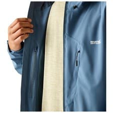 Image of Regatta Mens Oklarna Waterproof Windproof Breathable Jacket - China Blue