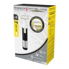 Image of Remington Omniblade Hybrid Stubble Trimmer and Shaver, Black w 6 attachments
