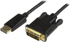 Image of StarTech.com DisplayPort to DVI Converter Cable - DP to DVI Adapter - 3ft