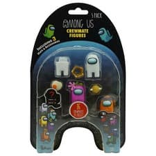 Image of Official & Fully Licensed Among us Crewmate Action Figures 5 Pack New Toys v2