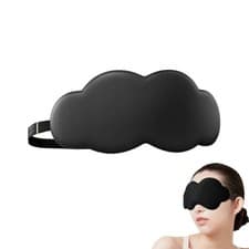 Image of 3D Contoured Sleep Mask - Cloud, Nose & Simple Styles 100% Light Blocking Cover