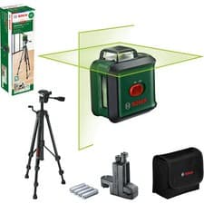 Image of Bosch UNIVERSALLEVEL 360 Self Levelling Laser Level Tripod and Clamp Set