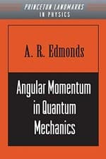Image of Angular Momentum in Quantum Mechanics by A. R. Edmonds 9780691025896 NEW