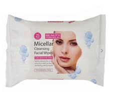 Image of Beauty Formulas Micellar Cleansing Facial Wipes Sensitive Skin 25 Wipes