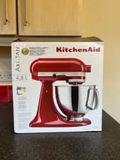 Image of KitchenAid Artisan 4.8L Stand Mixer Empire Red 5KSM125 Unused