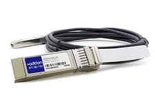 Image of AddOn Networks 1m SFP+ - SFP+ InfiniBand/fibre optic cable SFP+ Black