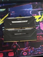 Image of Corsair Vengeance RGB Pro DDR4 RAM 16GB (2x8GB), 3200MHz, Black
