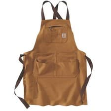 Image of Carhartt Firm Duck Motorbike Motorcycle Apron Carhartt Brown