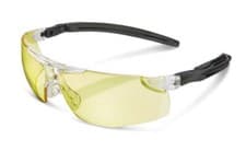 Image of Beeswift Safety Spectacle - H50 CLEAR LENS A/F ERGO TEMPLE - Clear Smoke Yellow