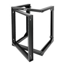 Image of Tecmojo 12U Wall Mount Open Frame Swing Gate Server Rack, Network Rack for