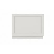 Image of Hudson Reed 750mm Straight Bath End Panel Timeless Sand Traditional