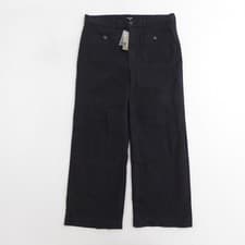 Image of J. Crew Sailor Slim Wide Leg Utility Pants Button Fly Cotton Blend Women Size 30