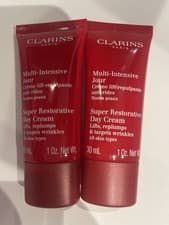 Image of Clarins Super Restorative day cream 60ml (2 x 30ml) New sealed