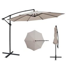 Image of 3M Banana Parasol Garden Cantilever Sun Shade Canopy Patio Outdoor Umbrella
