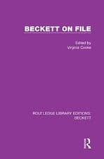 Image of Beckett on File by Virginia Cooke 9780367746674 NEW Free UK Delivery