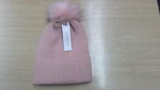 Image of Accessorize New Pom Pom hat, Beige, 98% Polyster