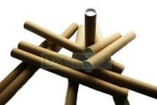 Image of Postal Mailing Tubes A0 Size 885 x 45mm + Caps / Plugs Shipping CHOOSE YOUR QTY