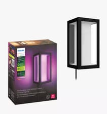 Image of Philips Hue Impress White and Colour Ambiance LED Smart Garden Wall Light [Slim]