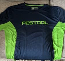 Image of Festool Fan Mens Training T Shirt Blue XL