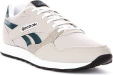 Image of Reebok Ultra Flash Retro Running Lace Up Mens Trainers In Stone UK 9 - 12