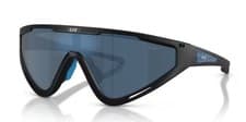 Image of Emporio Armani EA7 74001 36 628887 Sunglasses Matte Black/Blue