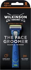 Image of Wilkinson Sword The Face Groomer 2-in-1 Razor & Trimmer | Precision Shave & Trim