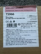 Image of Epson T6366 Vivid Light Magenta Ink Cartridge