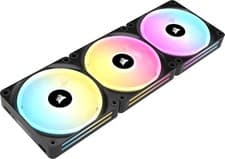 Image of Corsair iCUE LINK QX120 RGB 120mm Triple Fan Kit | System Hub | Black | New