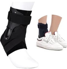 Image of Generic Ankle Support with Strong PE Side Plate Adjustable Ankle Brace L Size
