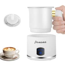 Image of Panana Milk Frother Steamer Automatic Milk Frothers 430ml Milk Warmer