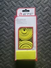Image of ETC Silicone Foam Bike Bicycle Handlebar Bar Tape Neon Yellow RRP: £25.99