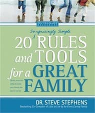 Image of 20 (Surprisingly Simple) Rules and Tools for a Great Family (Paperback or Softba