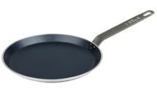 Image of Crepe Pancake Pan Heavy Duty Vogue Induction Non Stick Professional Frying 26cm