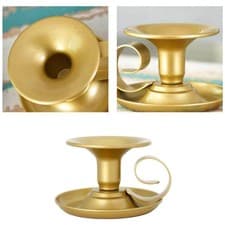 Image of 2X Iron Candlestick Stand Candle Holder Wedding Housewarming Gifts Party Decor
