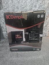 Image of Dimplex MicroStove Optiflame 1.2kW Electric Stove MCFSTV12E Electric Heater