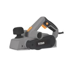 Image of Titan Wood Planer TTB876PLN Handheld Portable Electric Soft-Grip Compact 240V