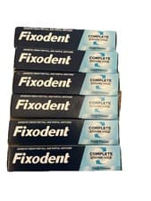 Image of Fixodent Complete Strong Hold Fresh Flavour Pack Of 6x47g