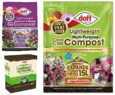 Image of PREMIUM COCO COIR LIGHTWEIGHT COMPOST ENRICHED WITH FERTILIZER GROW PLANT