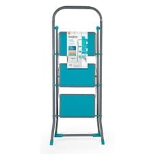 Image of Beldray 3 Step Ladder Fold Away Design DIY Cleaning Painting Compact Storage