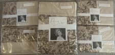 Image of Kylie Minogue Sequinned Beige Alexa Gold Double Bedding Set with Pillowcases