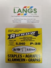 Image of Arrow P35 - 3/8" / 10mm Staples - Pack 5040 - New and Unused