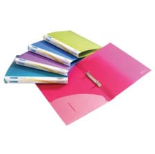 Image of 10 x Rapesco A4 Ring Binders 15mm Assorted Colours - Free Next Day Delivery