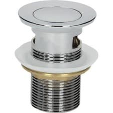 Image of Architeckt Press Top Basin Waste - Slotted - For Basin with Overflow Hole