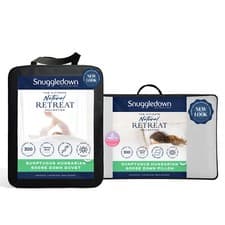 Image of Snuggledown Hungarian Goose Down 13.5 Tog Duvet + 2 Pillows, Double