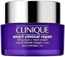 Image of Clinique Smart Clinical Repair Face & Neck Cream 50ml | Firming & Lifting | New