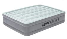 Image of Inflatable Mattress Queen, Bestway AlwayzAire w/ Built-In Dual Pump, USB Port